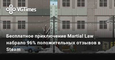 Бесплатное приключение Martial Law набрало 96% положительных отзывов в Steam - vgtimes.ru - Польша