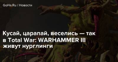 Кусай, царапай, веселись — так в Total War: WARHAMMER III живут нурглинги - goha.ru