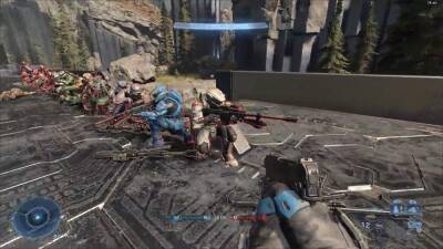 Игрок в Halo Infinite одним выстрелом из снайперской винтовки убил более 20 персонажей - games.24tv.ua