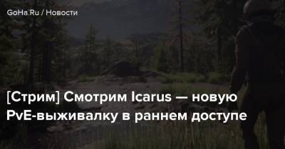 Ридли Скотт - [Стрим] Смотрим Icarus — новую PvE-выживалку в раннем доступе - goha.ru