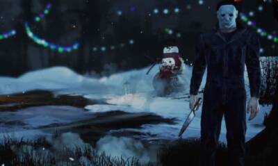 Геймплей Зимнего События "Пробирающий холод" в Dead By Daylight: Как работают снеговики в игре - playground.ru