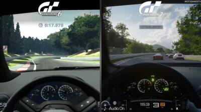 Блогер сравнил графику Gran Turismo 7 для PlayStation 5 с Gran Turismo 6 для PlayStation 3 - gametech.ru