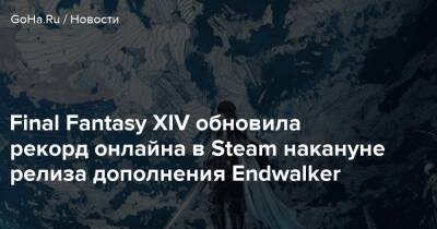 Final Fantasy XIV обновила рекорд онлайна в Steam накануне релиза дополнения Endwalker - goha.ru