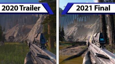 Halo Infinite - сравнение геймплея 2020 года и финального билда - playground.ru