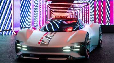 Gran Turismo 7 получит эксклюзивный электромобиль Porsche Vision Gran Turismo - ps4.in.ua