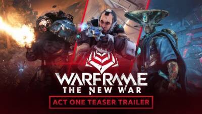 Геймлейный тизер трейлер сюжетного обновления The New War для Warframe - playground.ru