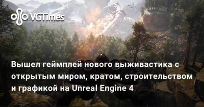 Вышел геймплей нового выживастика с открытым миром, кратом, строительством и графикой на Unreal Engine 4 - vgtimes.ru