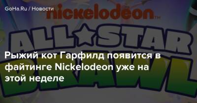 Рыжий кот Гарфилд появится в файтинге Nickelodeon уже на этой неделе - goha.ru - Россия