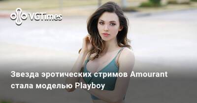 Звезда эротических стримов Amourant стала моделью Playboy - vgtimes.ru