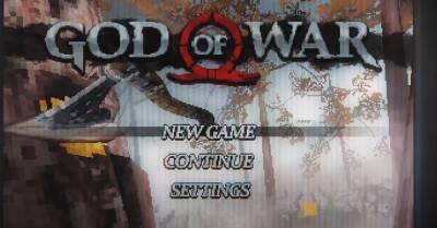 Графику God of War занизили до уровня PlayStation 1 и превратили в японскую ролевую игру с пошаговыми боями - gametech.ru - Santa Monica