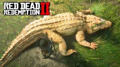 Аллигаторы Red Dead Redemption 2 изначально предназначались для нападения на лошадей - playground.ru