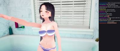 В Steam выйдет Hot Tub Simulator - игра про анимешную стримершу в джакузи - gamemag.ru