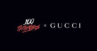 100 Thieves и Gucci создали совместную коллекцию одежды - cybersport.ru