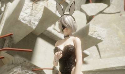 GF Studios анонсировала фигурку 2B из NieR: Automata в костюме кролика - landofgames.ru