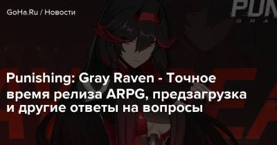 Gray Raven - Punishing: Gray Raven - Точное время релиза ARPG, предзагрузка и другие ответы на вопросы - goha.ru