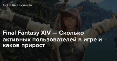 Final Fantasy XIV — Сколько активных пользователей в игре и каков прирост - goha.ru
