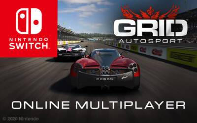 3, 2, 1… Онлайн мультиплеер вышел для GRID Autosport на Nintendo Switch - feralinteractive.com