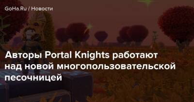 Авторы Portal Knights работают над новой многопользовательской песочницей - goha.ru