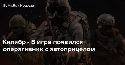 Калибр - В игре появился оперативник с автоприцелом - goha.ru