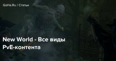 New World - Все виды PvE-контента - goha.ru