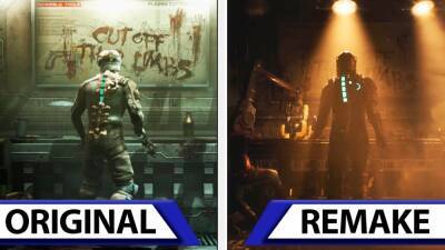 Айзек Кларк - Видео сравнение графики ремейка Dead Space с оригинальной игрой - gametech.ru