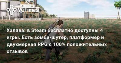 Халява: в Steam бесплатно доступны 4 игры. Есть зомби-шутер, платформер и двухмерная RPG c 100% положительных отзывов - vgtimes.ru
