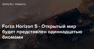 Forza Horizon 5 - Открытый мир будет представлен одиннадцатью биомами - goha.ru - Мексика