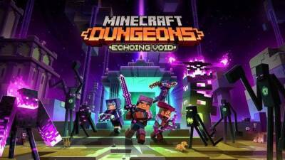 Представлен релизный трейлер дополнения Minecraft Dungeons: Echoing Void - playisgame.com