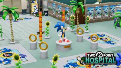 В Two Point Hospital появился Соник с друзьями и предметы из Sonic the Hedgehog - igromania.ru