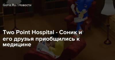 Two Point Hospital - Соник и его друзья приобщились к медицине - goha.ru