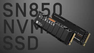 Твердотельный накопитель WD Black SN850 NVMe отвечает требованиям Sony к расширению хранилища PS5 - playground.ru - Сша