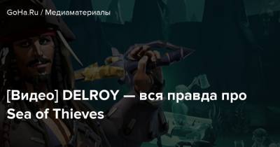 [Видео] DELROY — вся правда про Sea of Thieves - goha.ru