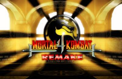 Фанат делает ремейк Mortal Kombat 4 но в 2D! - playground.ru