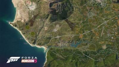 Показана полная карта Forza Horizon 5 — самая большая в серии - mmo13.ru - Гуанахуато