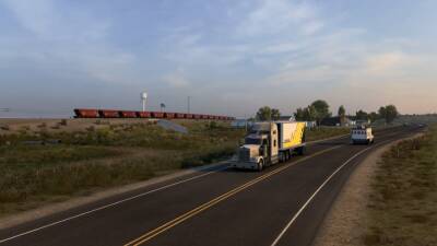 Авторы American Truck Simulator показали 20 минут геймплея дополнения Wyoming - igromania.ru - Сша - state Texas - state Wyoming