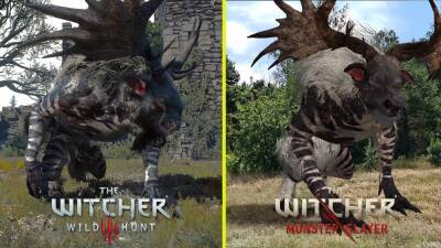Видео: сравнение монстров из The Witcher: Monster Slayer и The Witcher 3: Wild Hunt - gametech.ru