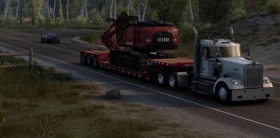Видео: 20 минут езды по Wyoming — демонстрация игрового процесса American Truck Simulator - gametech.ru - Сша - штат Техас - штат Орегон - штат Айдахо - штат Юта - штат Вайоминг - state Wyoming - штат Аризона