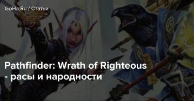 Pathfinder: Wrath of Righteous - расы и народности - goha.ru