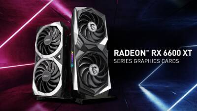 Появились первые обзоры Radeon RX 6600 XT и живые тесты видеокарты - playground.ru