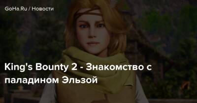 King's Bounty 2 - Знакомство с паладином Эльзой - goha.ru