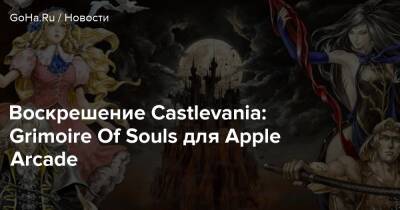 Саймон Бельмонт - Воскрешение Castlevania: Grimoire Of Souls для Apple Arcade - goha.ru - Канада