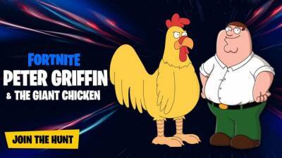 Питер Гриффин - Кроссовером с Family Guy создатели Fortnite троллили датамайнеров - igromania.ru