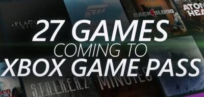 Xbox Game Pass получит 27 игр. Microsoft перечислила продукты в специальной песне - ps4.in.ua