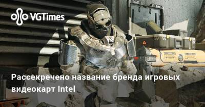 Рассекречено название бренда игровых видеокарт Intel - vgtimes.ru