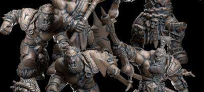 Миниатюрные фигурки орков в духе Warcraft от TytanTroll - noob-club.ru