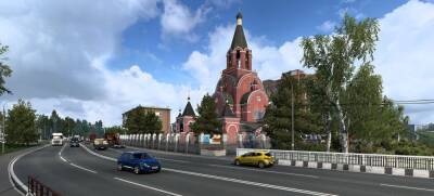 Красивые скриншоты из дополнения Heart of Russia для Euro Truck Simulator 2 - zoneofgames.ru - Россия