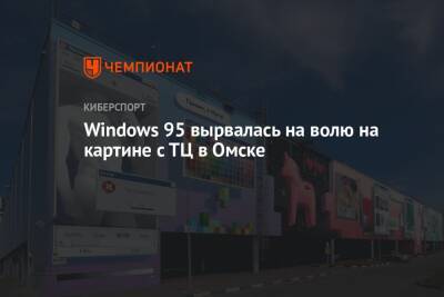 Windows 95 вырвалась на волю на картине с ТЦ в Омске - championat.com - Омск