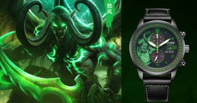 Сильвана Ветрокрылая - Blizzard представила часы с героями WoW за ₽35 тысяч - cybersport.ru - Япония