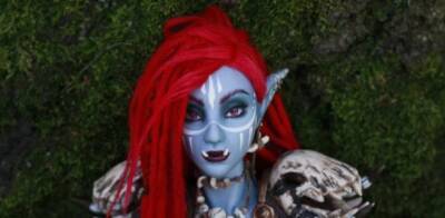 Шарнирная кукла тролля-полукровки от Villdoll - noob-club.ru
