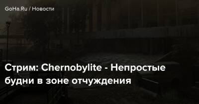 Игорь Химинюк - Стрим: Chernobylite - Непростые будни в зоне отчуждения - goha.ru